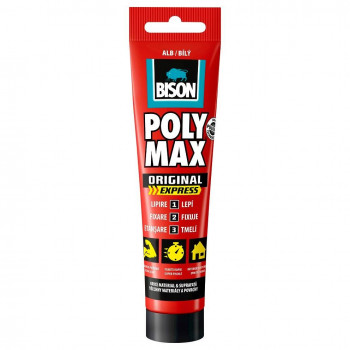 Bison Poly Max original express alb MS polimer 165g